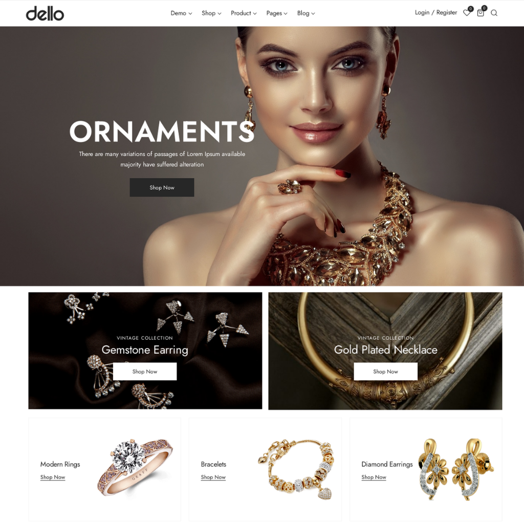 Ultimat Commerce Store WordPress Responsive Website