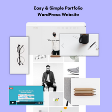 Easy & Simple Portfolio WordPress Responsive Website
