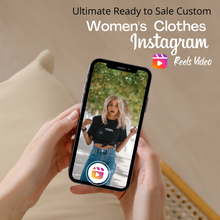 Ultimate Ready to Sale Custom Women's clothes Instagram Reels Video
