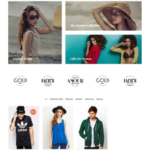 E-commerce Clothing Shopping Shopify Website