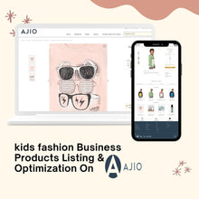 kids fashion Business Products Listing & Optimization On  Ajio