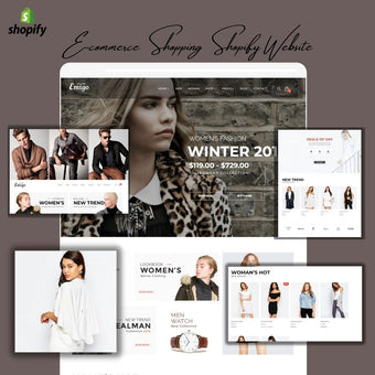 Ecommerce  Multi Concept Shopify Website