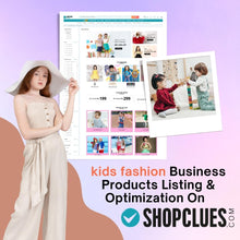 kids fashion Business Products Listing & Optimization On shopclues