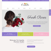 Floral Studio WordPress Responsive Website