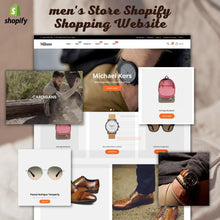 men's Store Shopify Shopping Website