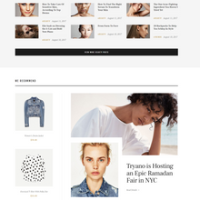 Fashion Blog WordPress Responsive Website