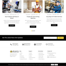 Hardware & Tool Responsive Shopify Shopping Website