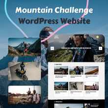 Mountain Challenge WordPress Responsive Website
