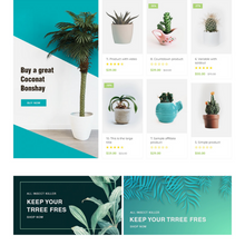 Plants-Shopify Shopping Website