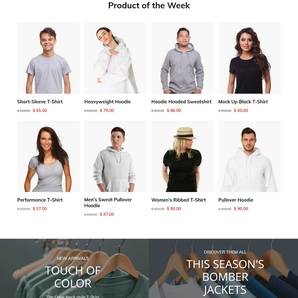 Clothing  and Fashion E-commerce Website