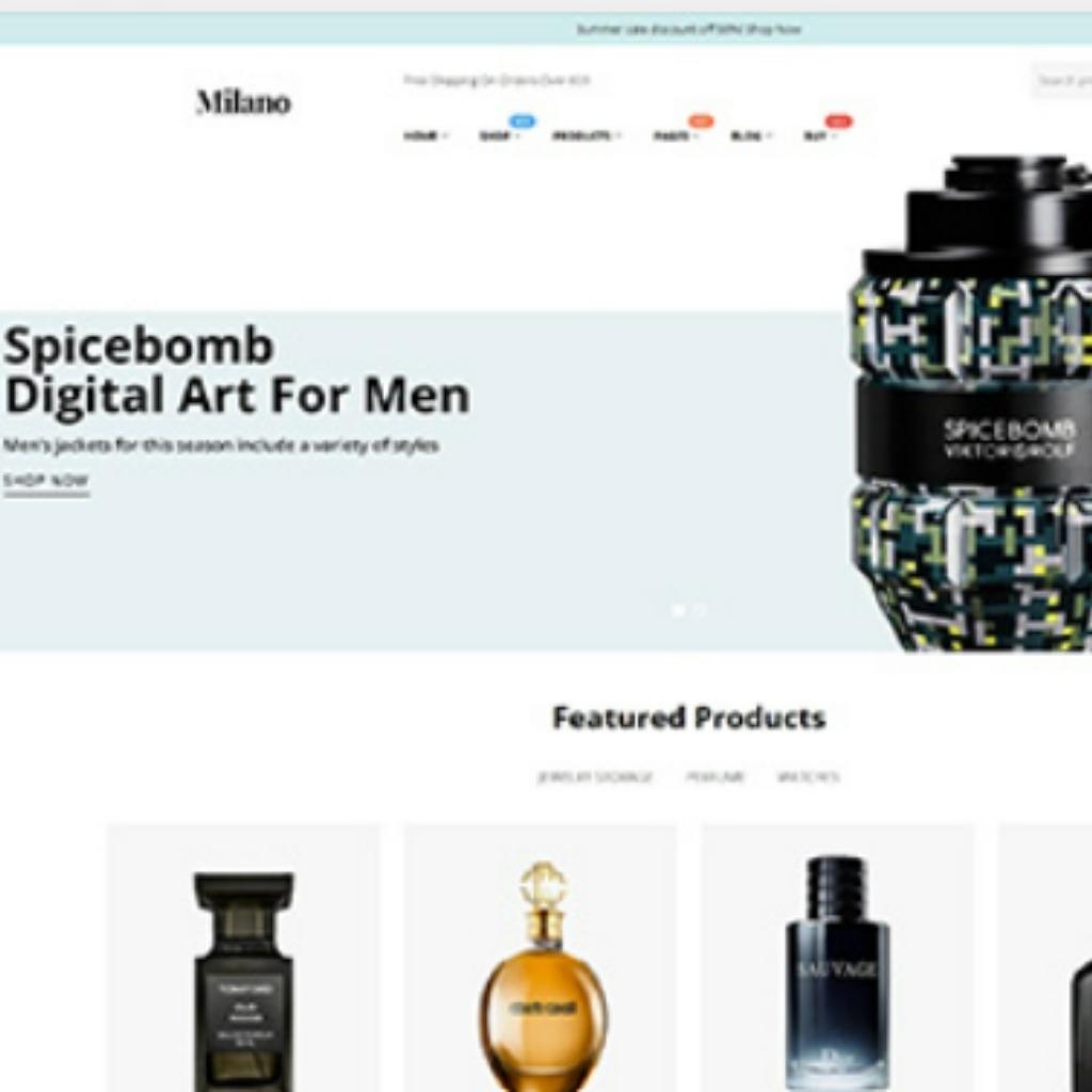 men's Store Shopify Shopping Website