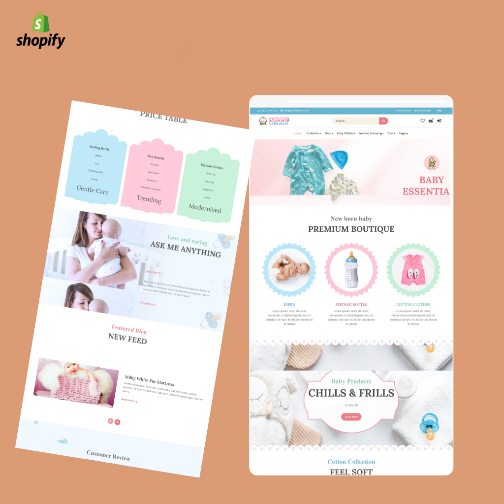 Kids Shopify Shopping Website