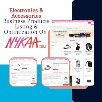 Electronic & Accessories Business Product Listing & Optimization On Nyka