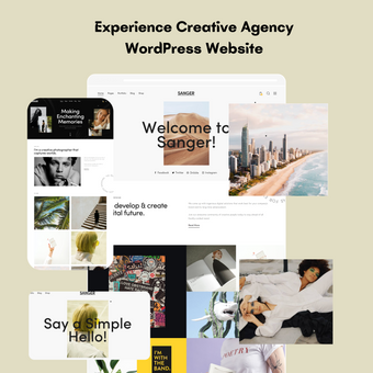 Experience Creative Agency WordPress Responsive Website