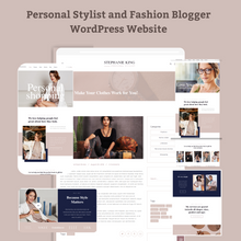 Personal Stylist and Fashion Blogger WordPress Responsive Website