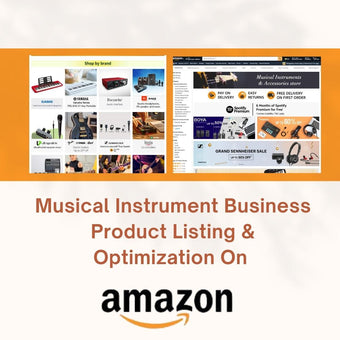 Musical Instrument Business Product Listing & Optimization On Amazon