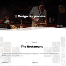 Food Photography WordPress Responsive Website