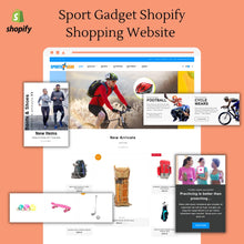 Sport Gadget Shopify Shopping Website