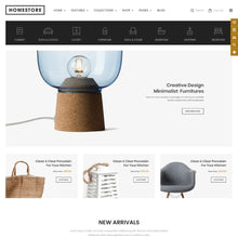 Home Items Responsive Shopify Shopping Website
