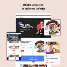 Online Education WordPress Responsive Website