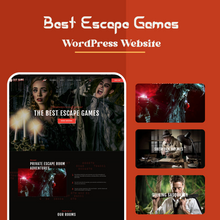 Best Escape Games WordPress Responsive Website