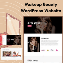 Makeup Beauty WordPress Responsive Website