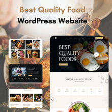 Best Quality Food WordPress Responsive Website
