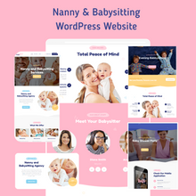 Nanny & Babysitting WordPress Responsive Website