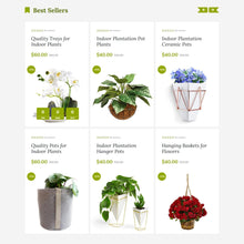 Flowers, Plant, Gardening Shop Shopify Shopping Website