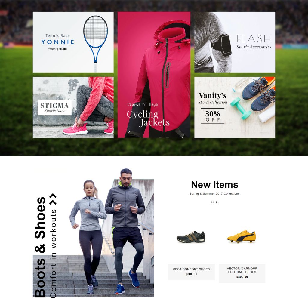 Sport Gadget Shopify Shopping Website