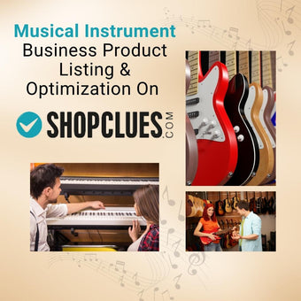 Musical Instrument Business Product Listing & Optimization On Shopclues
