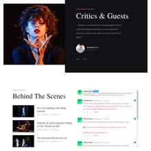 Theatrical Activites WordPress Responsive Website