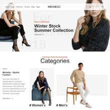 Winter Store Ecommerce Shopify Shopping Website