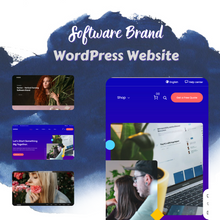 Software Brand WordPress Responsive Website