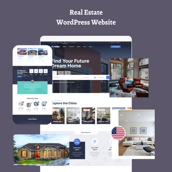 Real Estate WordPress Responsive Website