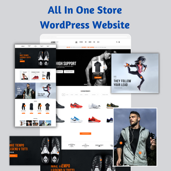 All In One Store WordPress Responsive Website