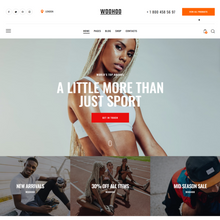 Extreme Sports Clothing & Equipment WordPress Responsive Website