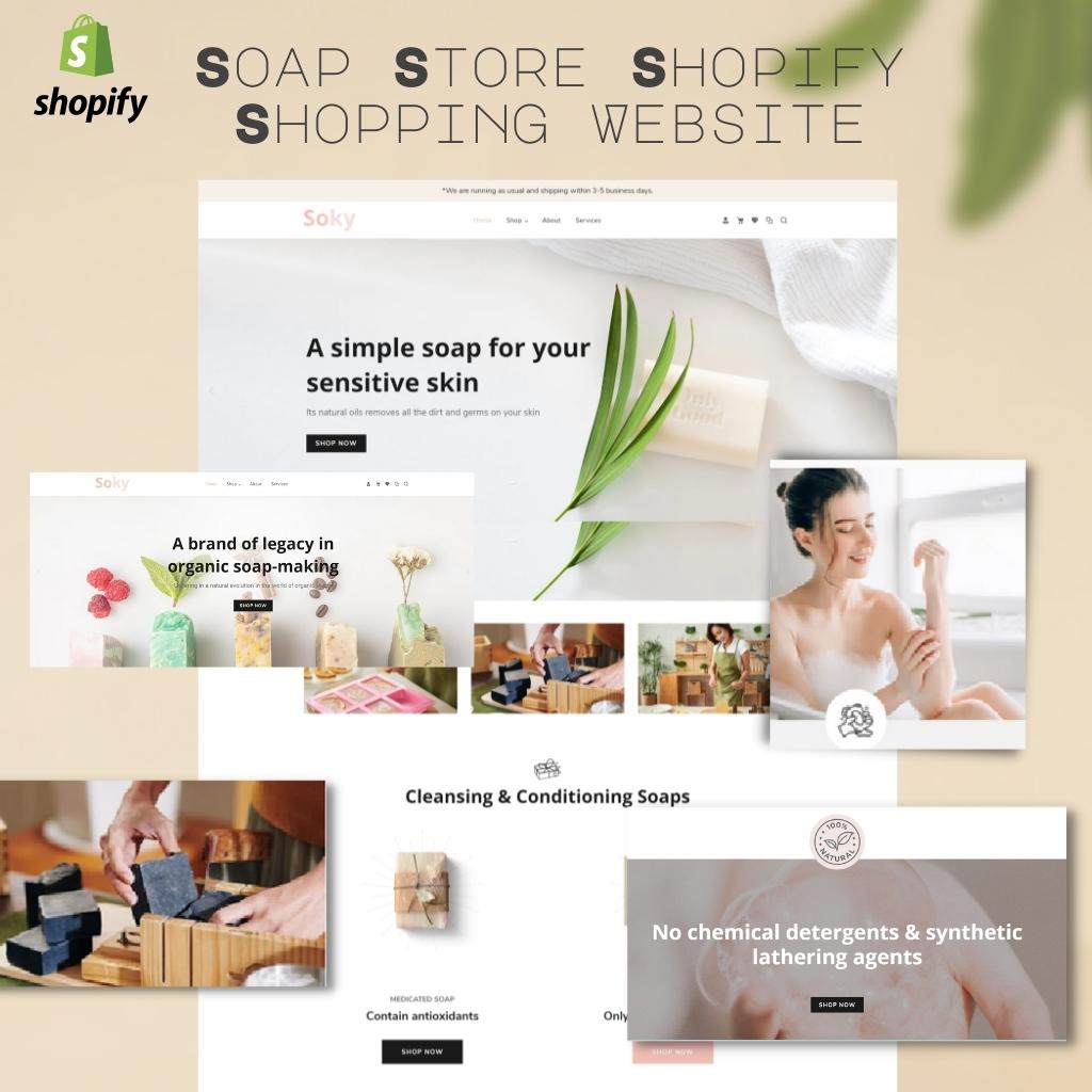 Soap Store Shopify Shopping Website