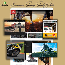Motorcycle Store Ecommerce Shopify Shopping Website