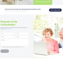 Clean Insurance and Finance WordPress Responsive Website