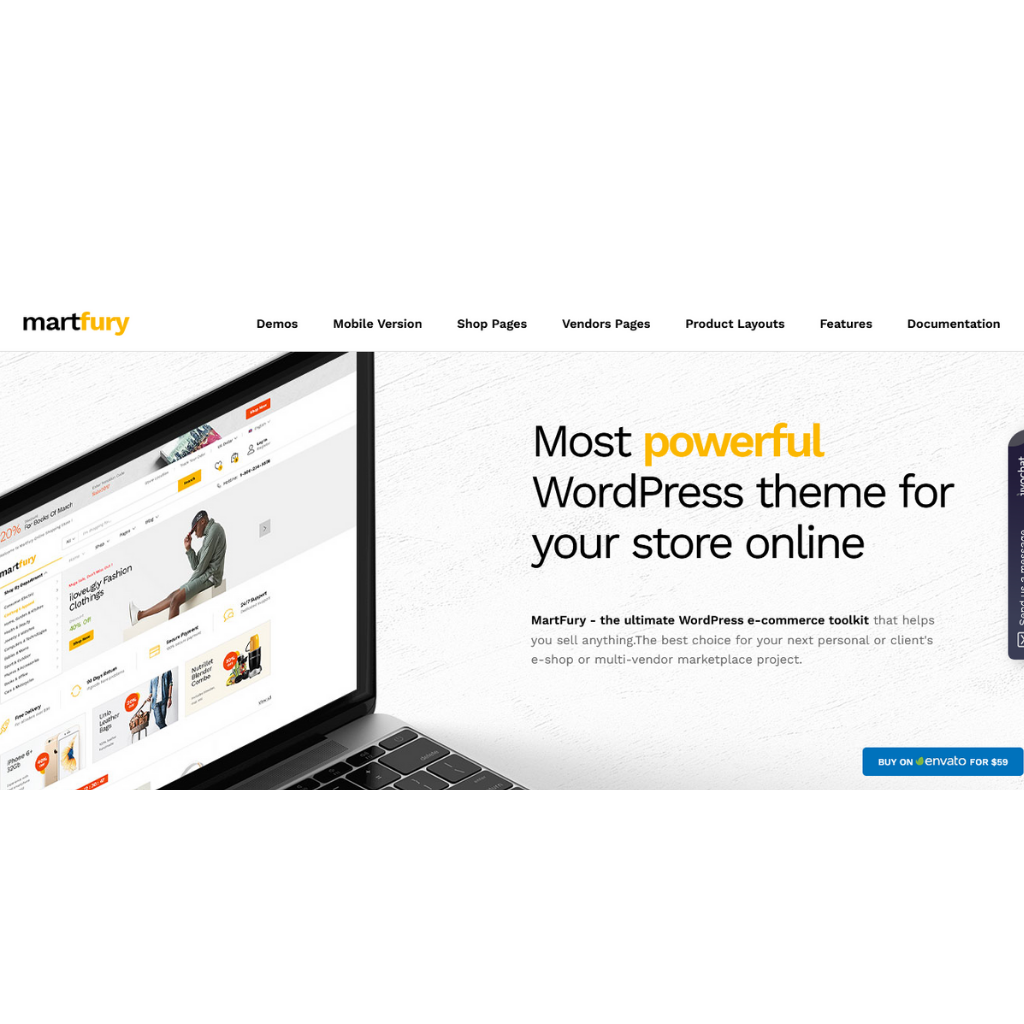 Marketplace Online Store WordPress Responsive Website