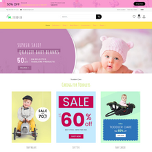 Baby Store Shopify Shopping Website
