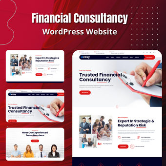 Financial Consultancy WordPress Responsive Website