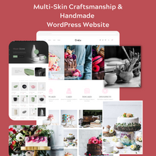 Multi-Skin Craftsmanship & Handmade  WordPress Responsive Website