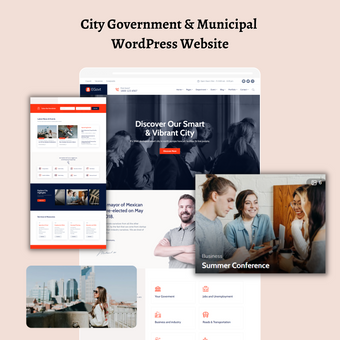 City Government & Municipal WordPress Responsive Website