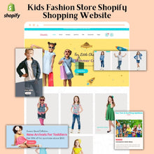 Kids Fashion Store Shopify Shopping Website