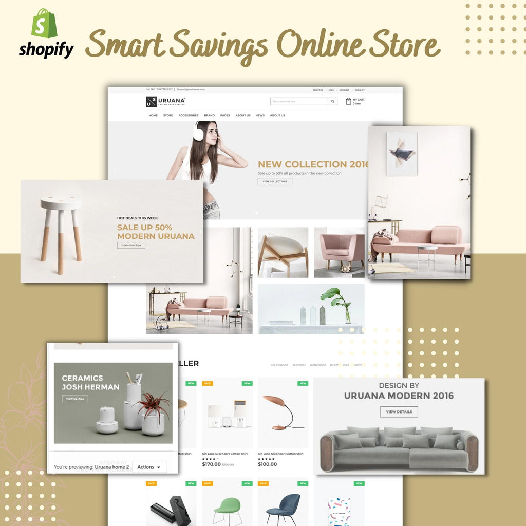 Smart Savings Online Store Shopify Shopping Website