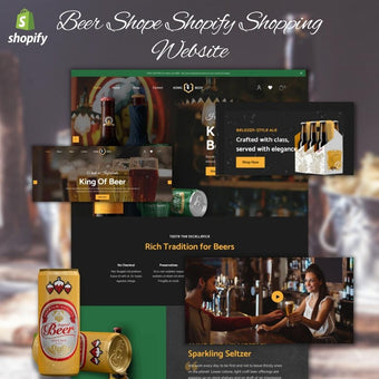 Beer Shope Shopify Shopping Website