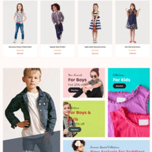 Kids Fashion Store Shopify Shopping Website