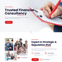 Financial Consultancy WordPress Responsive Website